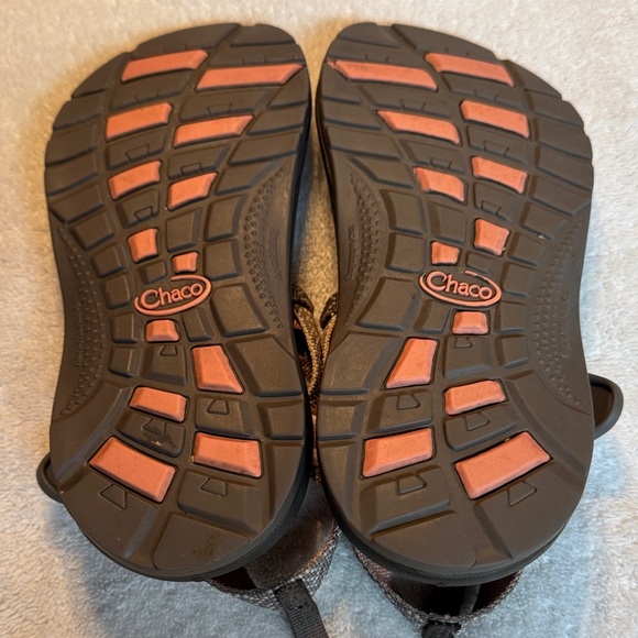 Chaco Kids Sandals Pink and Gray Adjustable Sport Sandals SB4 - Picture 8 of 8